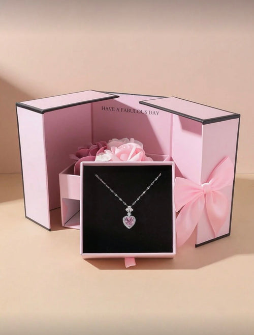Flower & Necklace Gift Box
